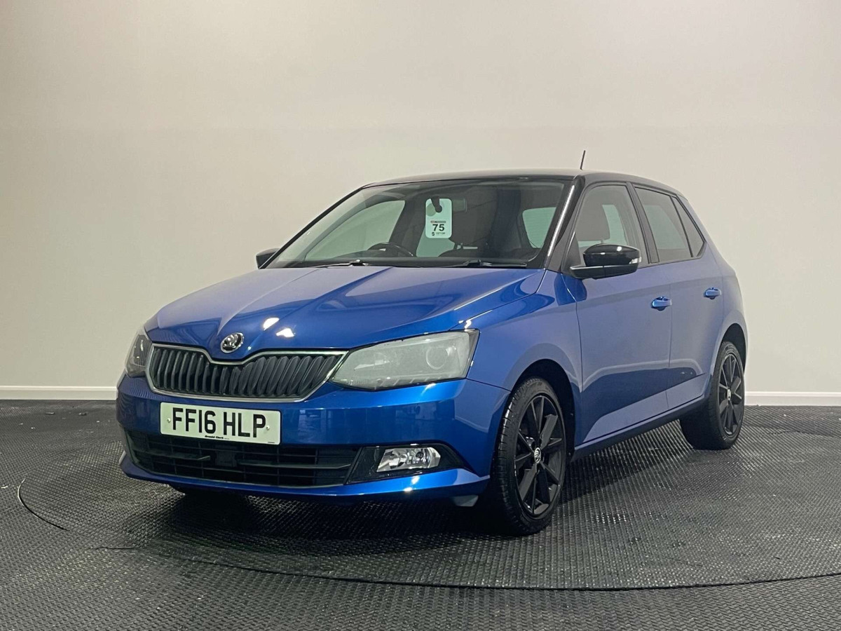 SKODA FABIA 2016 (16) 1.0 COLOUR EDITION HATCHBACK 5DR PETROL MANUAL EURO 6 (S/S) (75 PS) - 2016 - £5,250