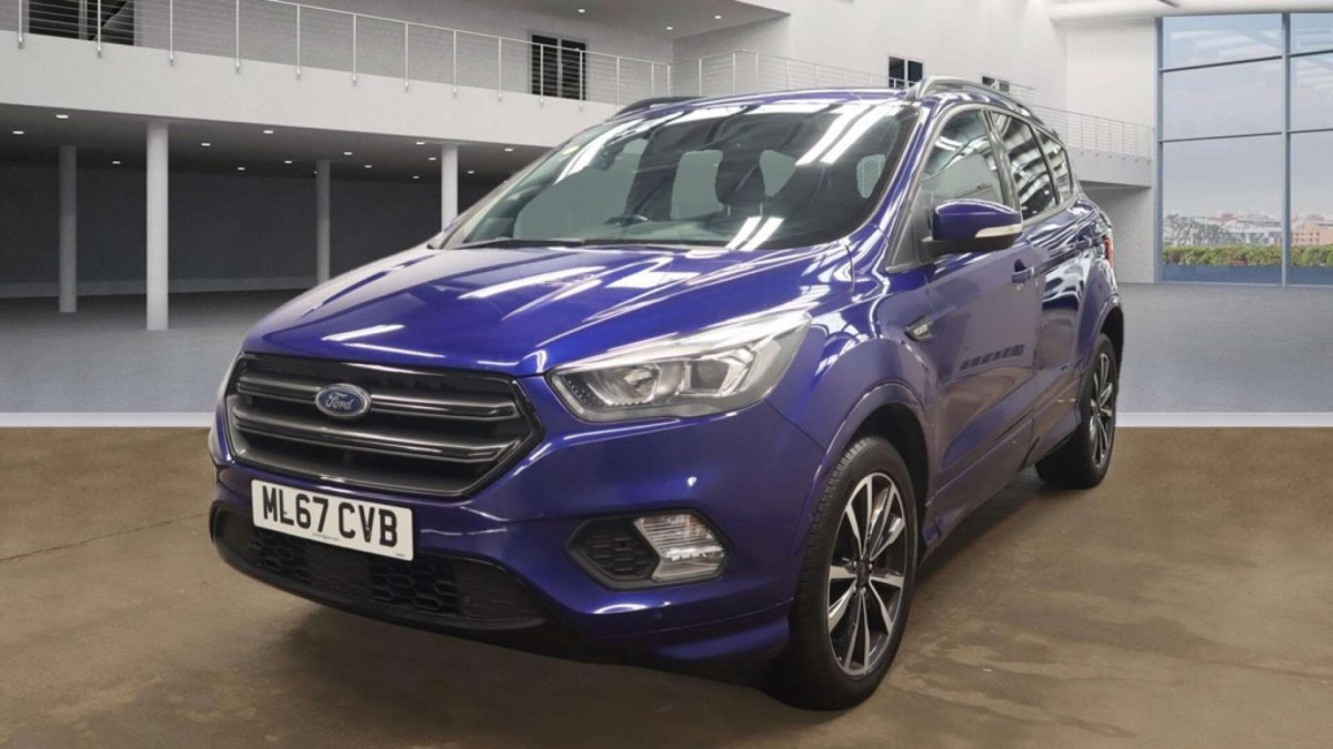 FORD KUGA 2017 (67) 2.0 TDCI ECOBLUE ST-LINE SUV 5DR DIESEL MANUAL EURO 6 (S/S) (150 PS) - 2017 - £9,400