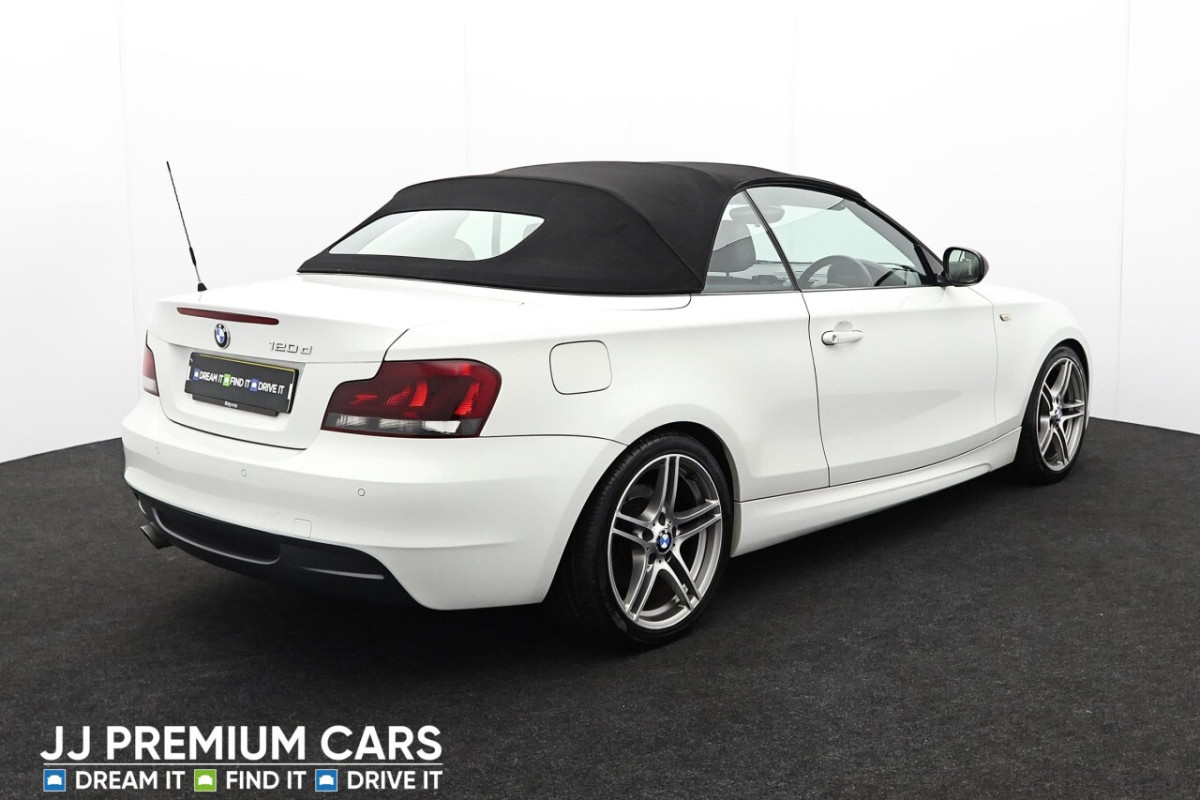 BMW 1 SERIES 2.0 120D SPORT PLUS EDITION CONVERTIBLE 2DR DIESEL MANUAL EURO 5 (S/S) (177 - 2012 - £5,000