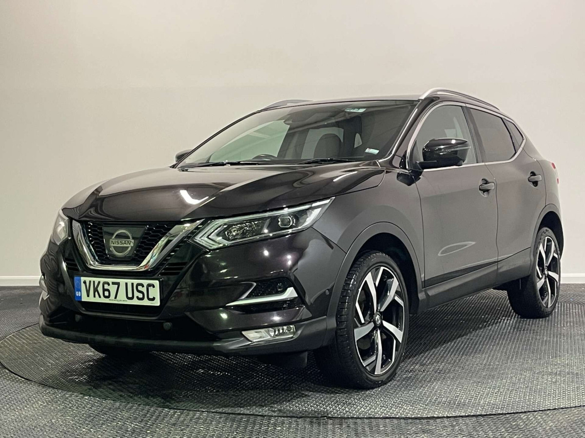 NISSAN QASHQAI 2017 (67) 1.2 DIG-T TEKNA SUV 5DR PETROL MANUAL EURO 6 (S/S) (115 PS) - 2017 - £6,900