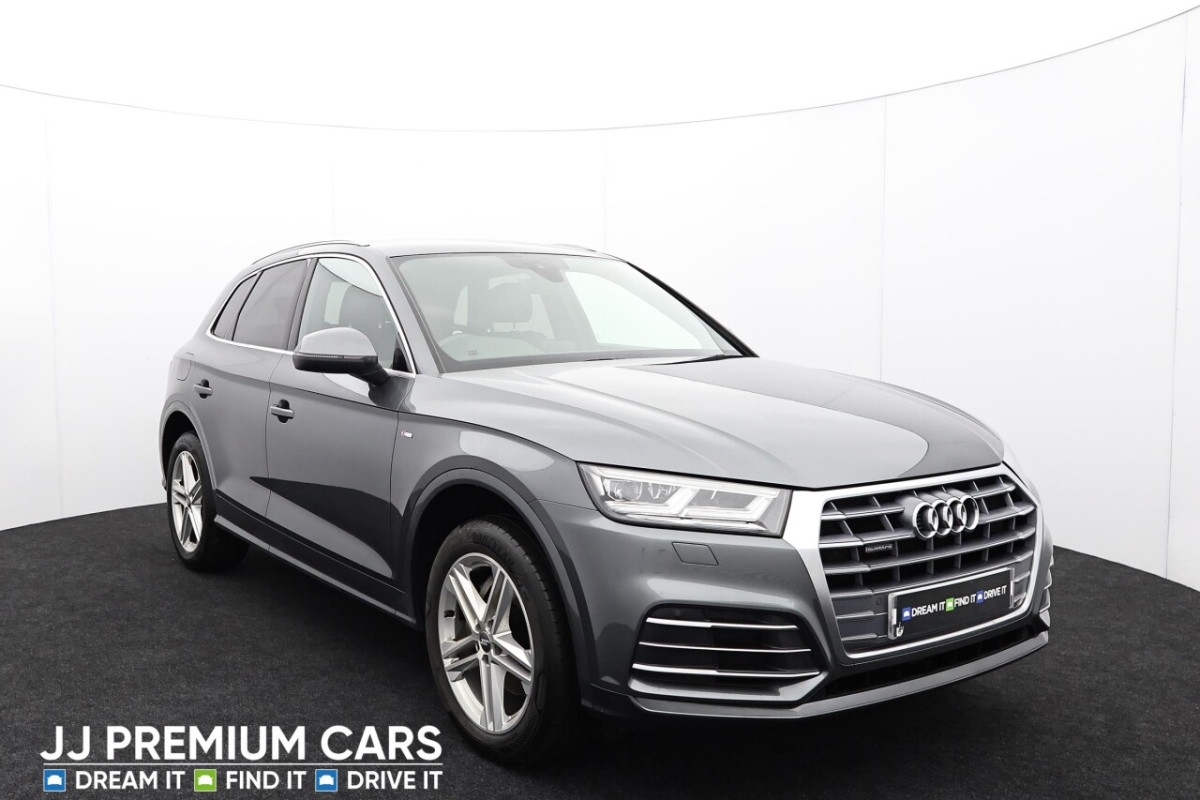 AUDI Q5 2.0 TDI QUATTRO S LINE 5D 188 BHP HEATED FRONT SEATS, BLUETOOTH, DAB - 2019 - £23,500