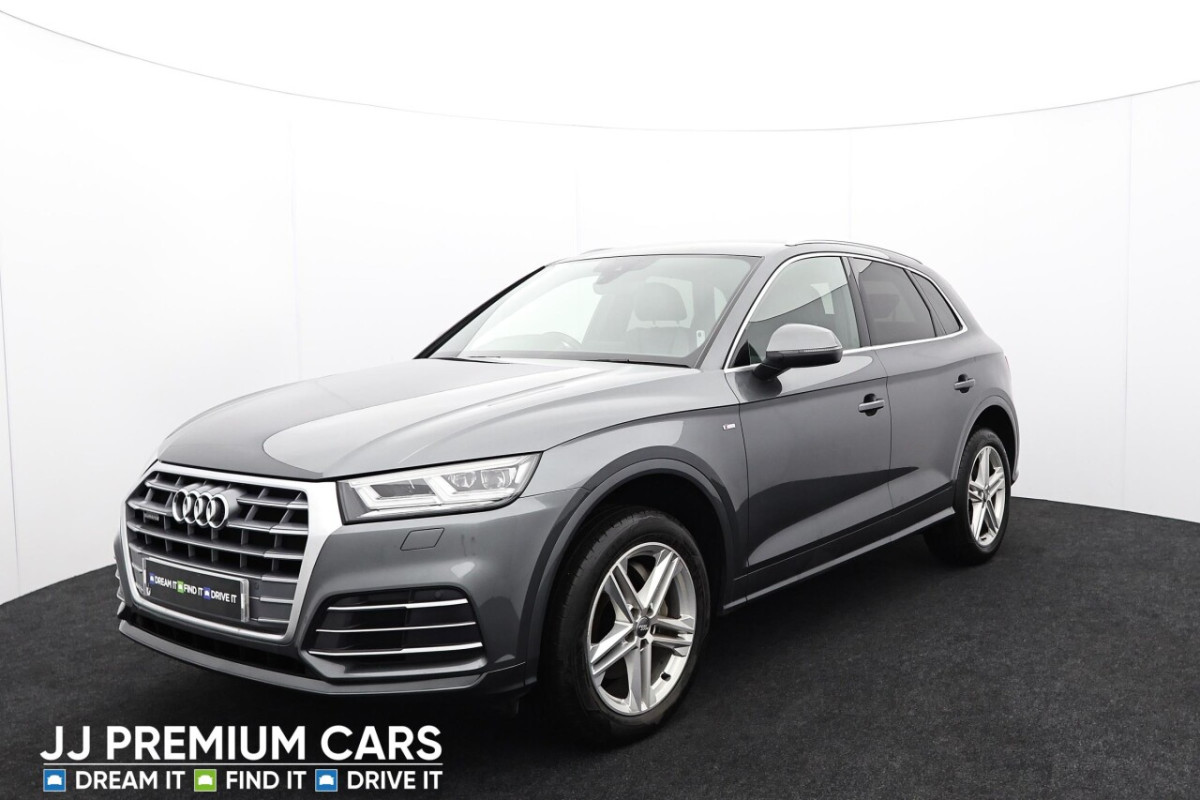 AUDI Q5 2.0 TDI QUATTRO S LINE 5D 188 BHP HEATED FRONT SEATS, BLUETOOTH, DAB - 2019 - £23,500