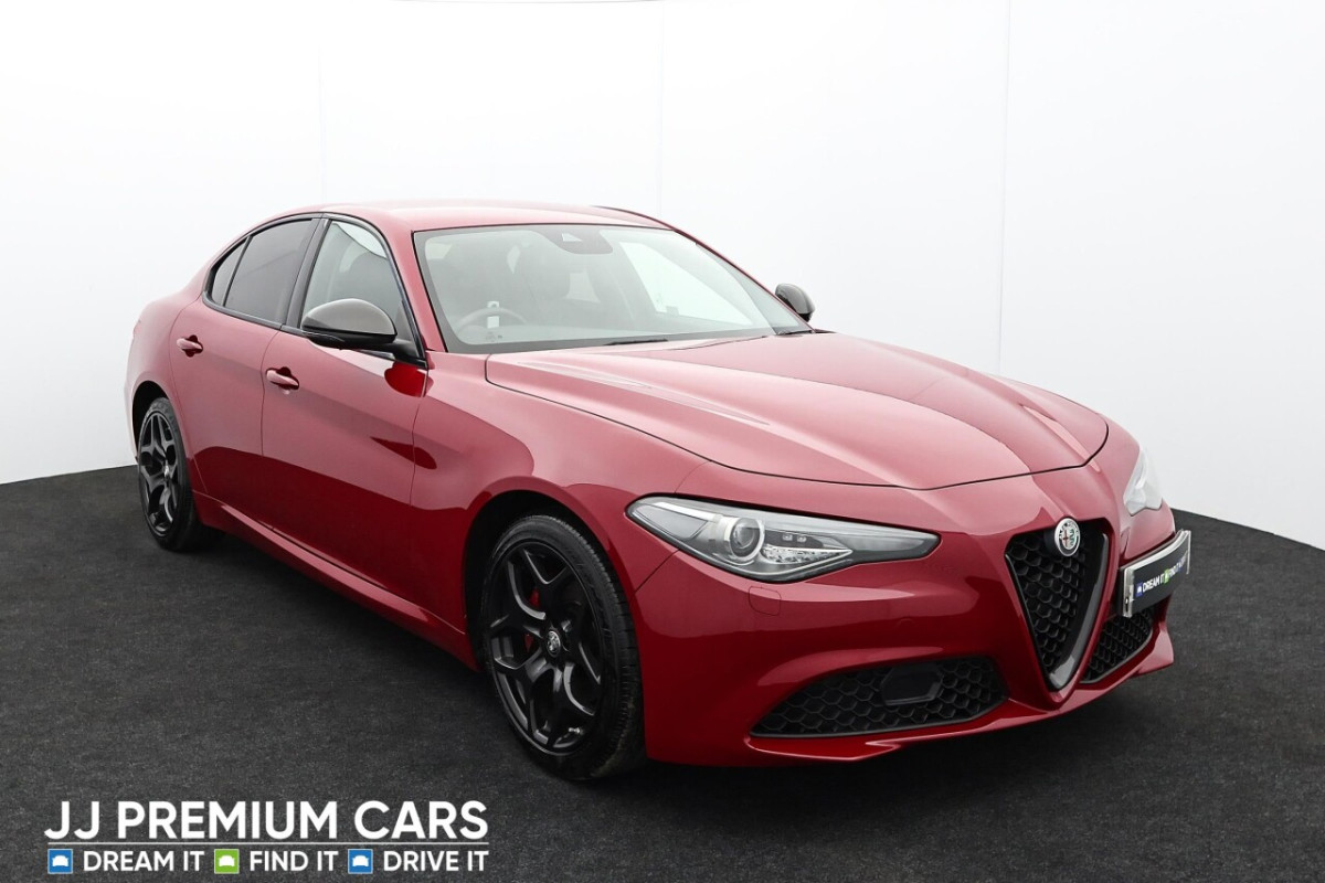 ALFA ROMEO GIULIA 2.0T NERO EDIZIONE SALOON 4DR PETROL AUTO EURO 6 (S/S) (200 PS) - 2020 - £17,000