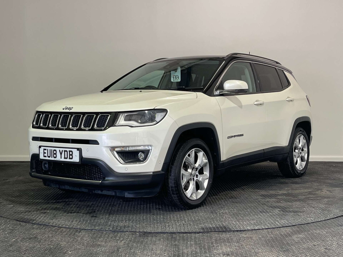 JEEP COMPASS 2018 (18) 1.4T MULTIAIRII LIMITED SUV 5DR PETROL MANUAL EURO 6 (S/S) (140 PS) - 2018 - £9,900