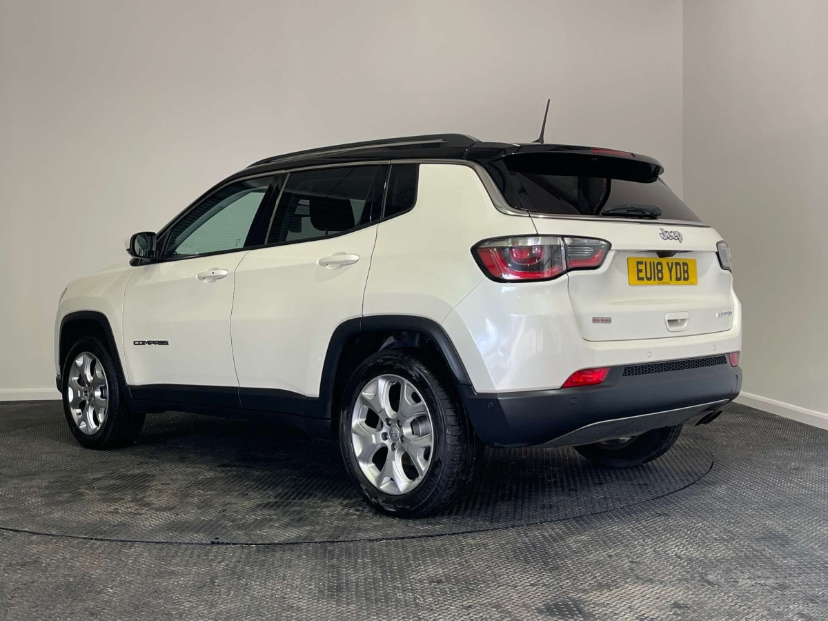 JEEP COMPASS 2018 (18) 1.4T MULTIAIRII LIMITED SUV 5DR PETROL MANUAL EURO 6 (S/S) (140 PS) - 2018 - £9,900