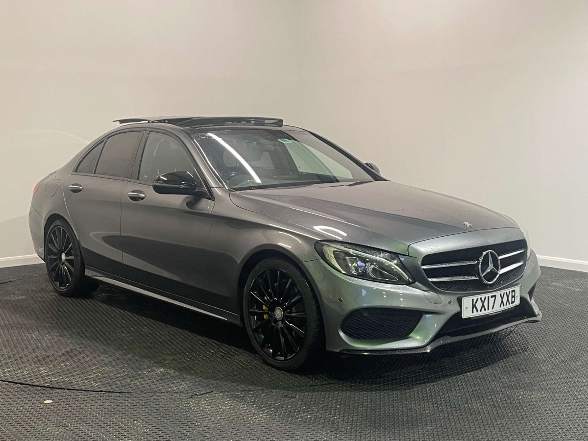 MERCEDES-BENZ C CLASS 2017 (17) 2.1 C220D AMG LINE (PREMIUM) SALOON 4DR DIESEL G-TRONIC+ EURO 6 (S/S) (170 - 2017 - £13,200