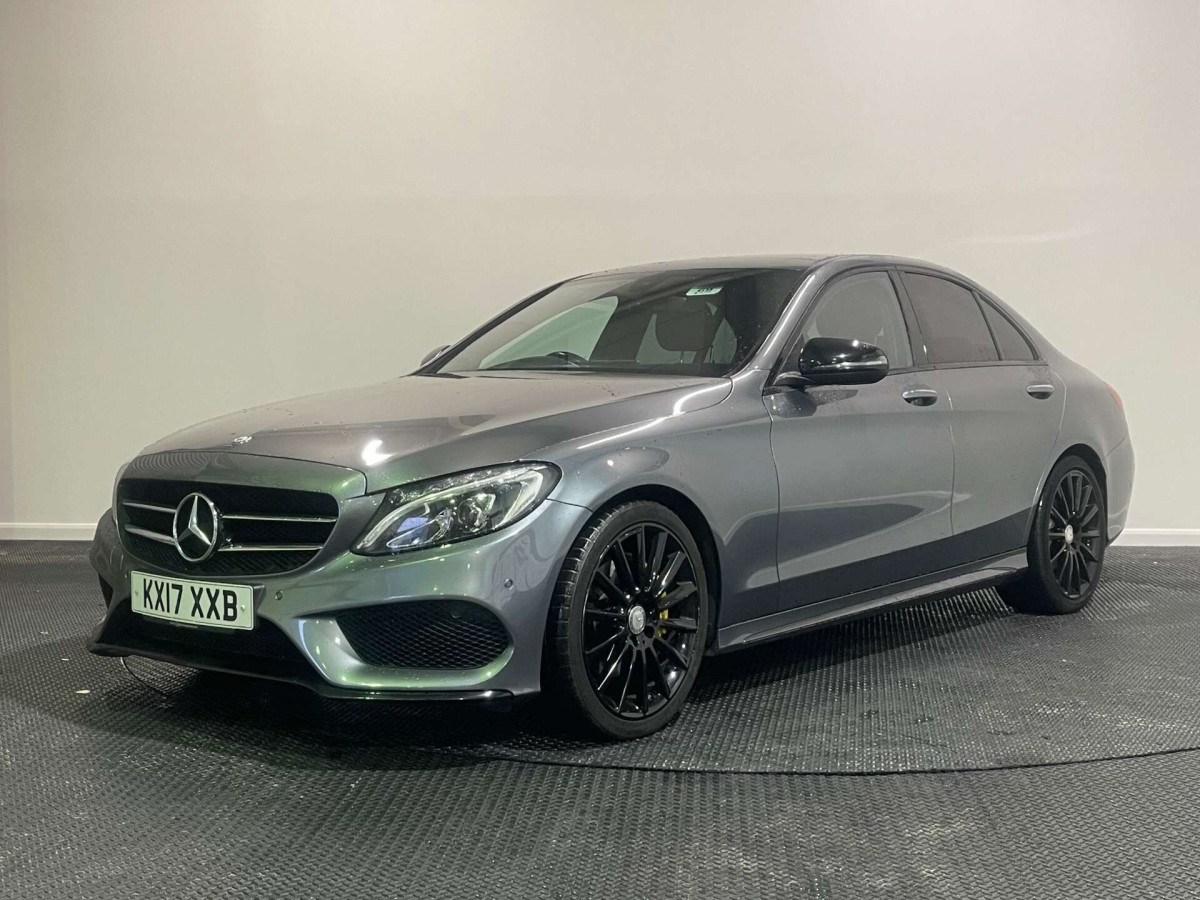 MERCEDES-BENZ C CLASS 2017 (17) 2.1 C220D AMG LINE (PREMIUM) SALOON 4DR DIESEL G-TRONIC+ EURO 6 (S/S) (170 - 2017 - £13,200