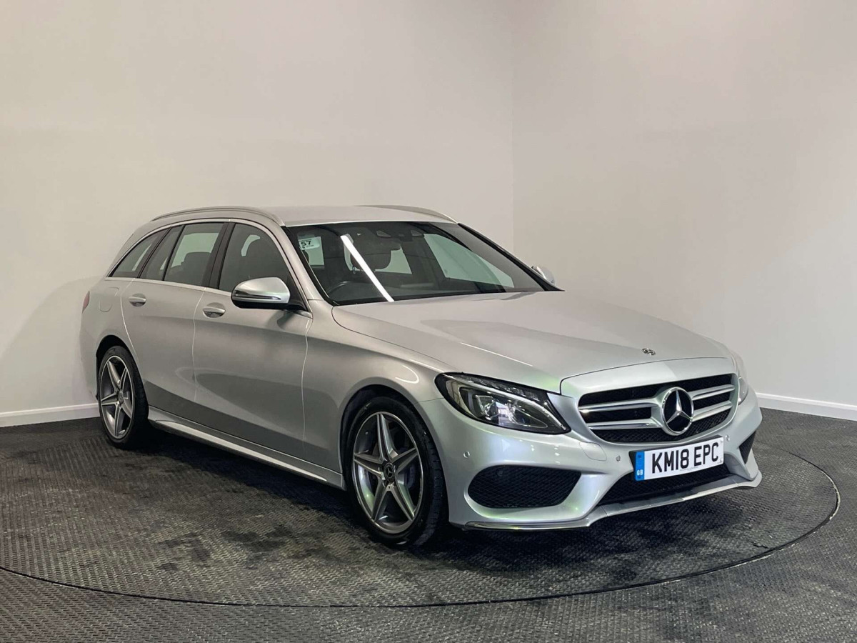 MERCEDES-BENZ C CLASS 2018 (18) 2.1 C220D AMG LINE ESTATE 5DR DIESEL G-TRONIC+ EURO 6 (S/S) (170 PS) - 2018 - £13,800