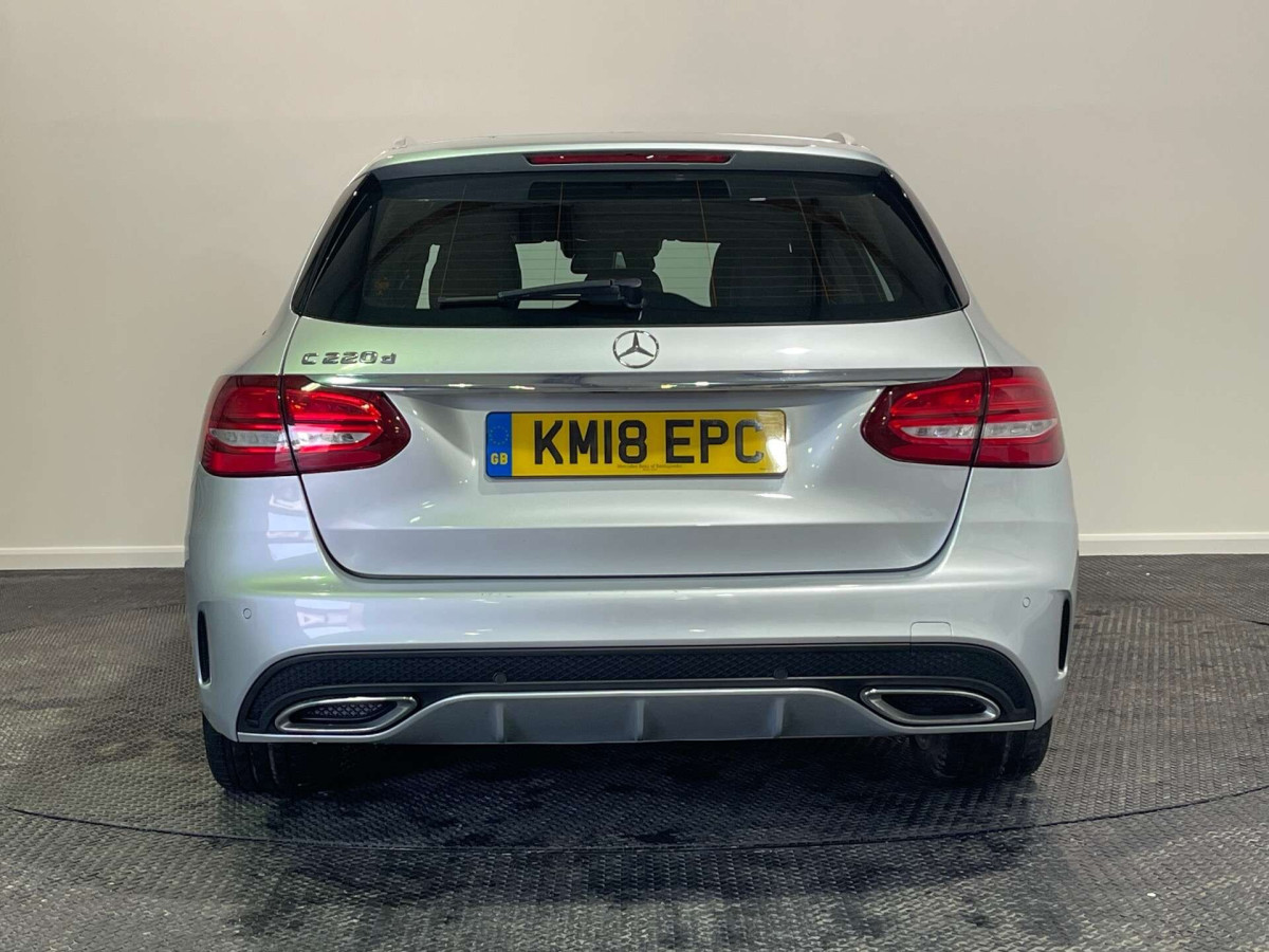 MERCEDES-BENZ C CLASS 2018 (18) 2.1 C220D AMG LINE ESTATE 5DR DIESEL G-TRONIC+ EURO 6 (S/S) (170 PS) - 2018 - £13,800