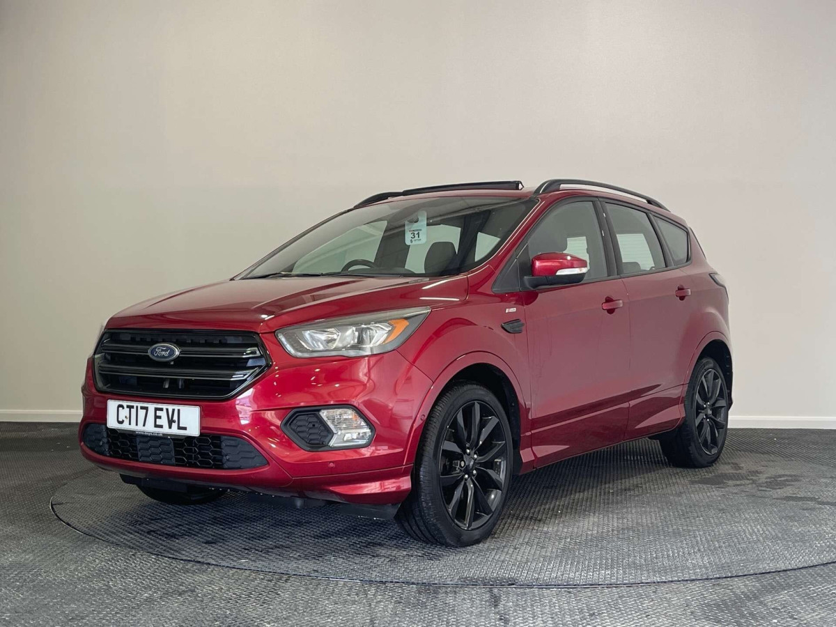 FORD KUGA 2017 (17) 2.0 TDCI ST-LINE X SUV 5DR DIESEL MANUAL EURO 6 (S/S) (150 PS) - 2017 - £10,750