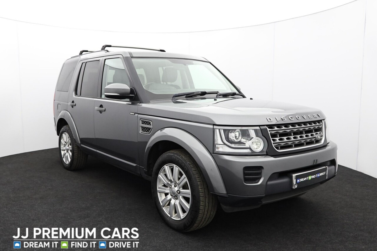 LAND ROVER DISCOVERY 4 3.0 SD V6 GS SUV 5DR DIESEL AUTO 4WD EURO 5 (S/S) (255 BHP) BLUETOOTH, PADD - 2014 - £10,301