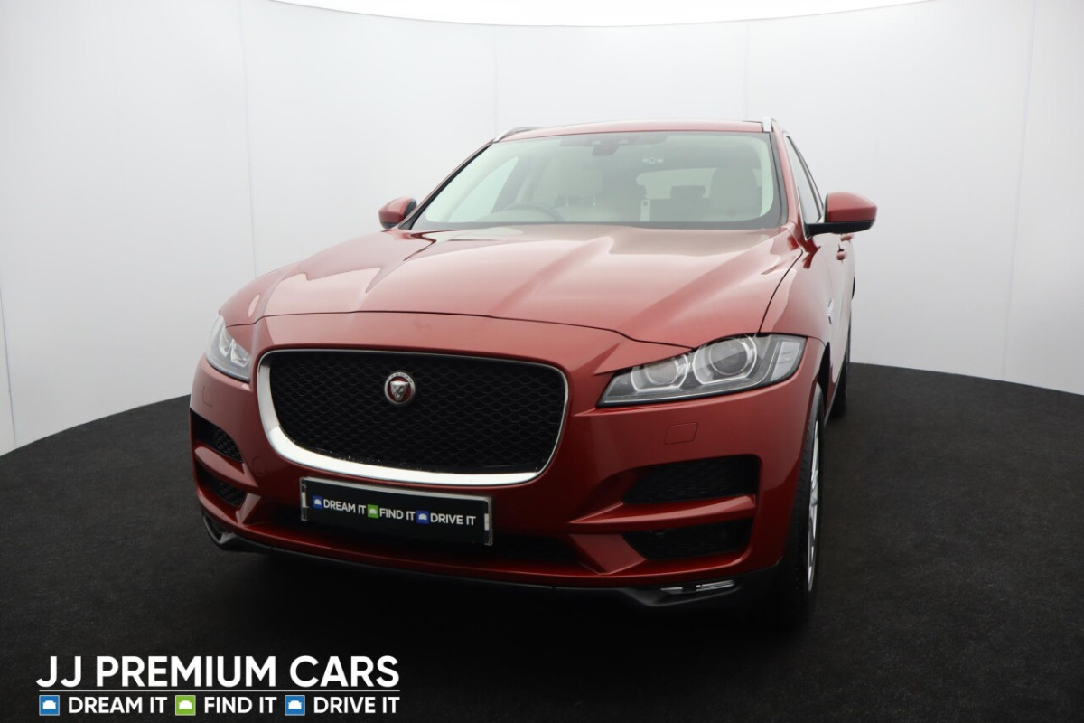 JAGUAR F-PACE 2.0 D180 PORTFOLIO SUV 5DR DIESEL AUTO AWD EURO 6 (S/S) (180 PS) - 2018 - £18,700