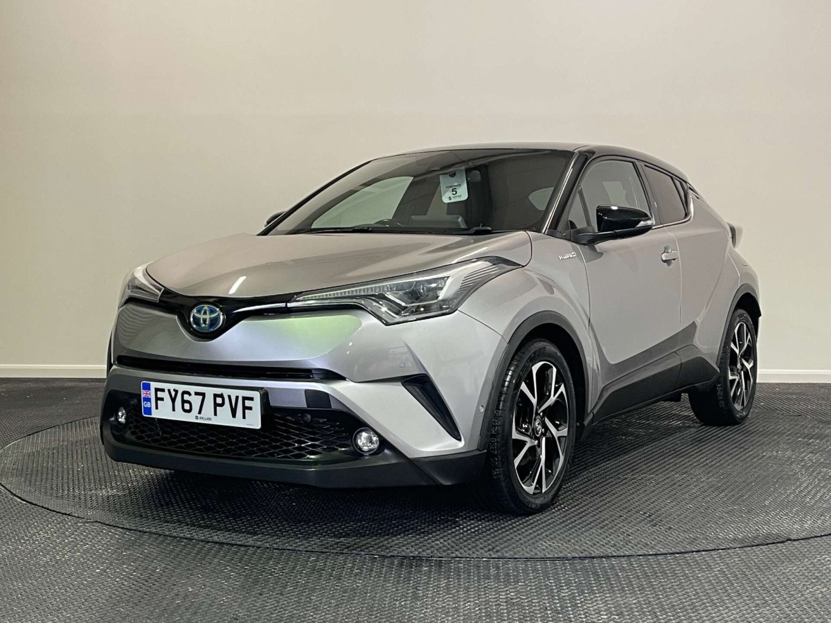 TOYOTA C-HR 2017 (67) 1.8 VVT-H DYNAMIC SUV 5DR PETROL HYBRID CVT EURO 6 (S/S) (122 PS) - 2017 - £12,100