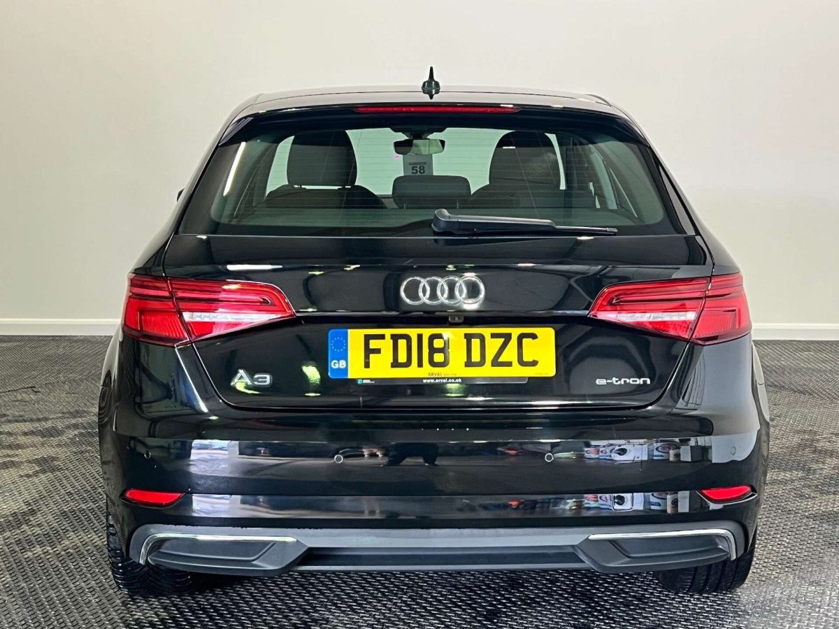 AUDI A3 2018 (18) 1.4 TFSI E-TRON SPORTBACK 5DR PETROL PLUG-IN HYBRID E-S TRONIC EURO 6 8.8KW - 2018 - £11,500